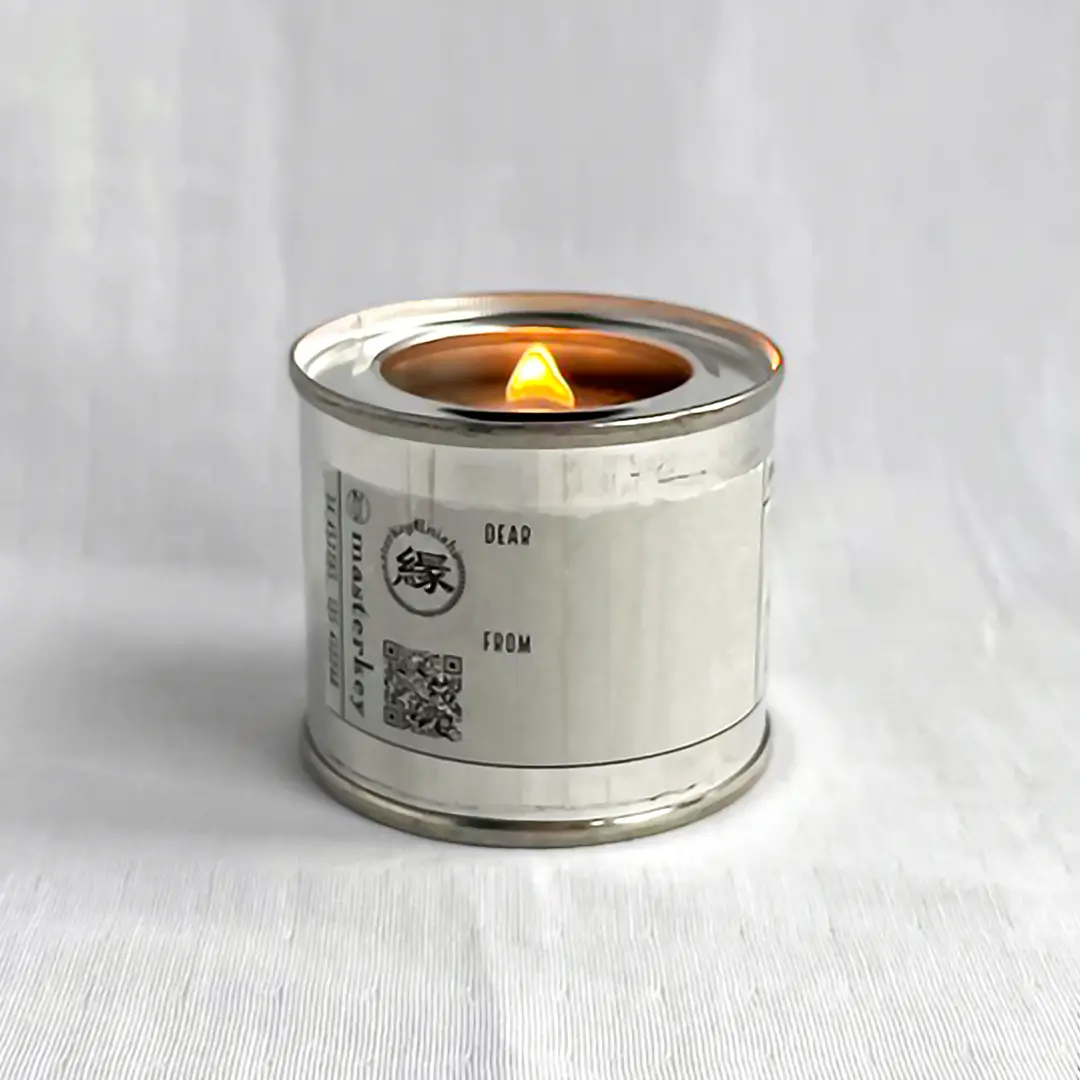 アロマキャンドル缶